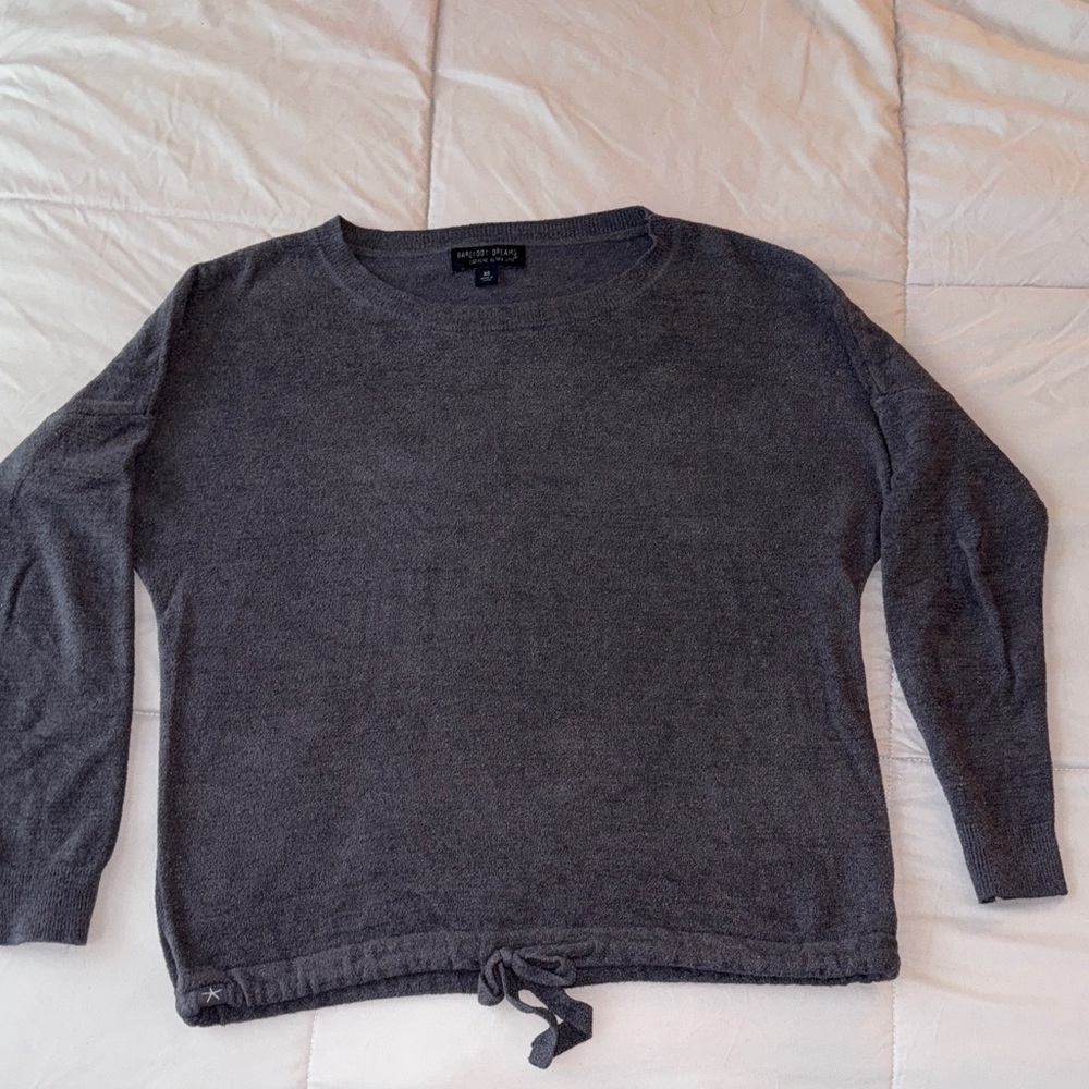 Barefoot Dreams Cozychic Ultralite Slouchy Pullover XS